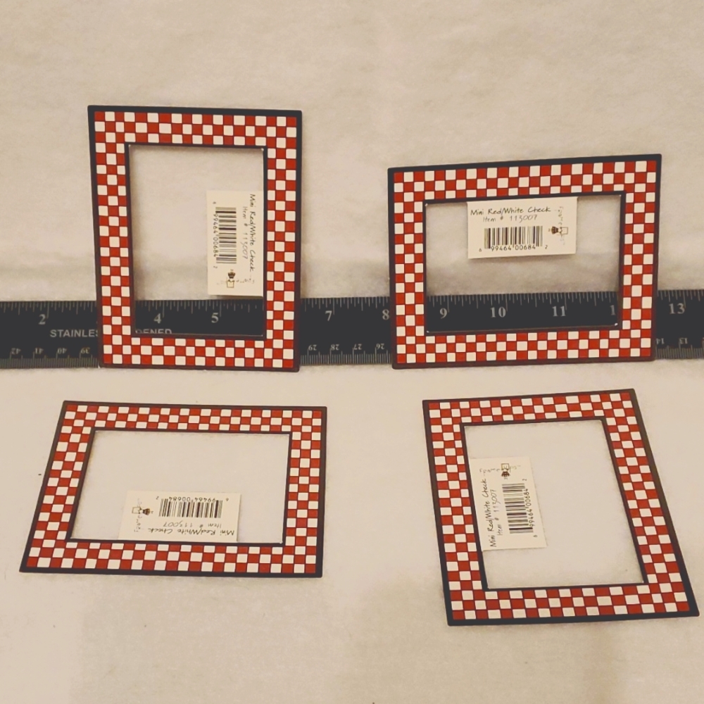 Set of 4 scrapbook frames